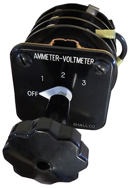 Ammeter-Voltmeter Transfer Switch